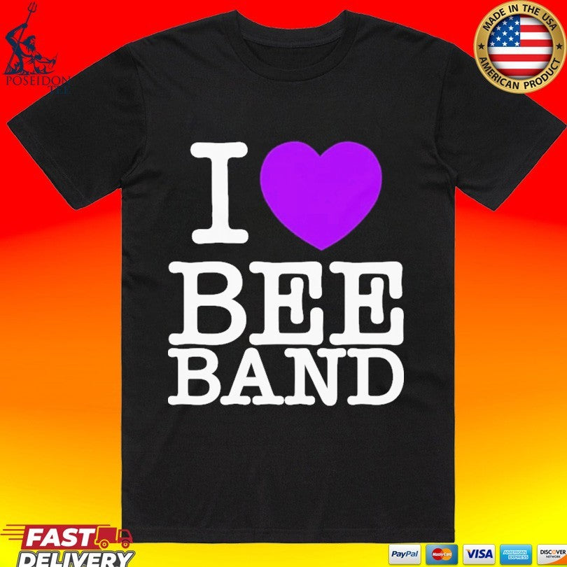 Honey Revenge I Love Bee Band Unisex