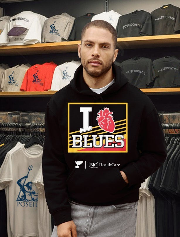 2025 Bjc Healthcare I Heart Blues Unisex