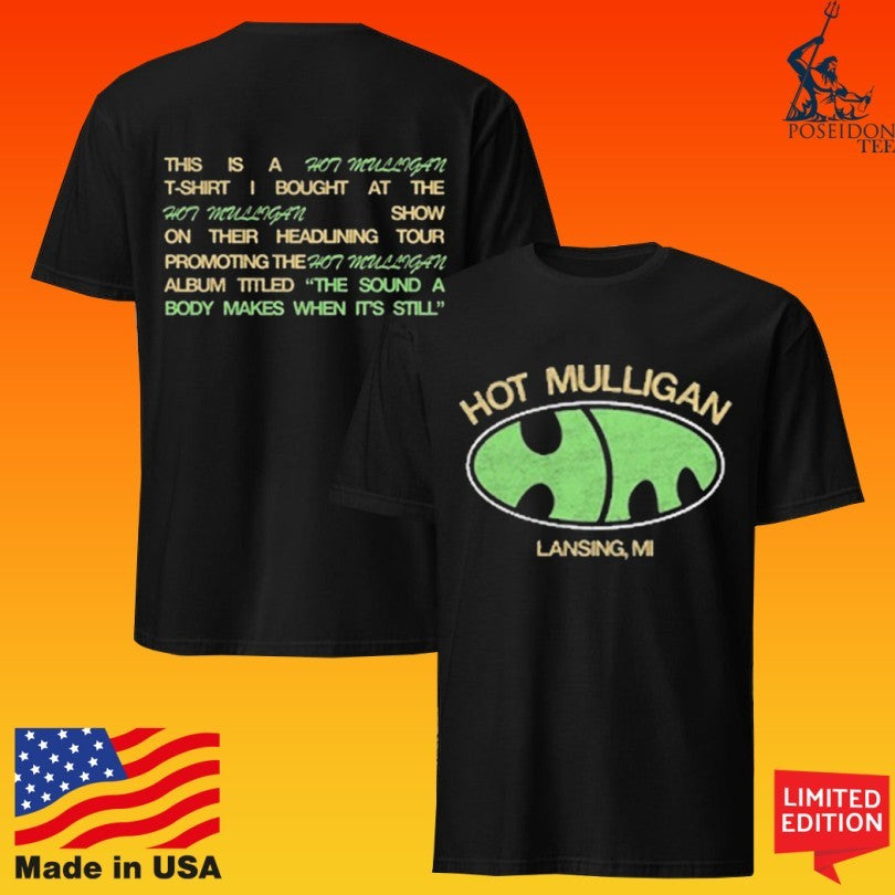 Mulligan Lansing Mi Bubble Logo Tour Shirt Unisex