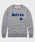 Houston Astros Jersey Logo '80 Crewneck Unisex