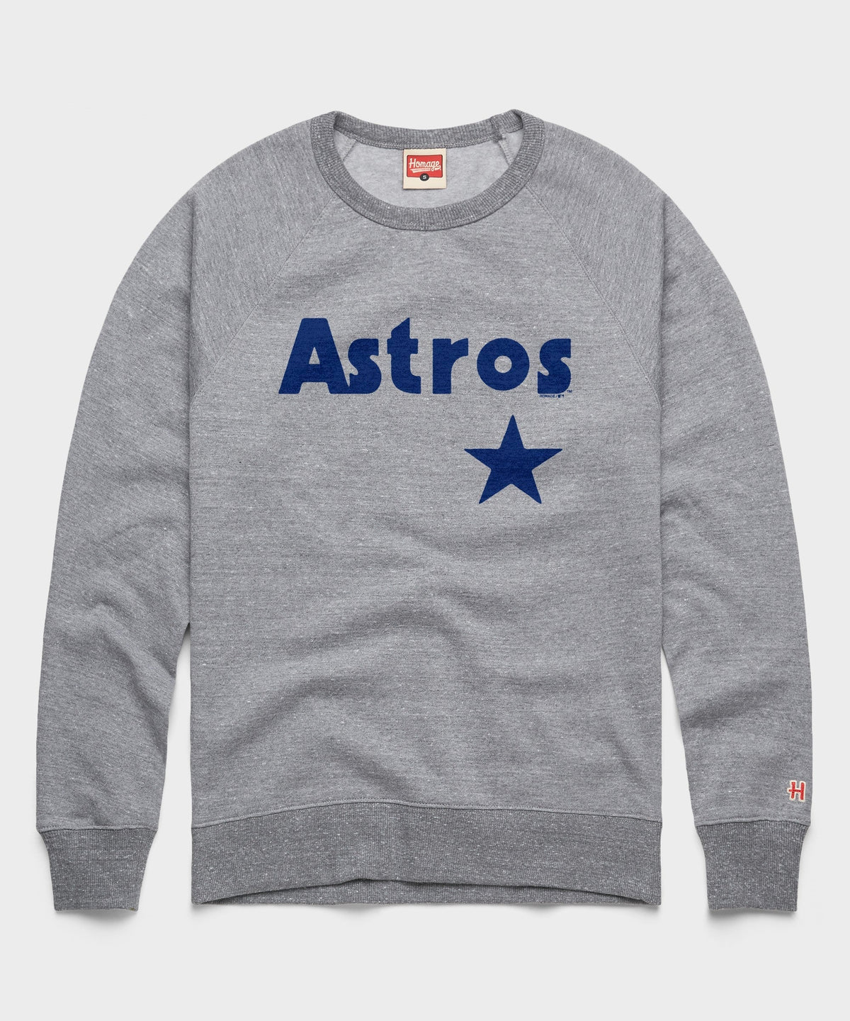 Houston Astros Jersey Logo '80 Crewneck Unisex