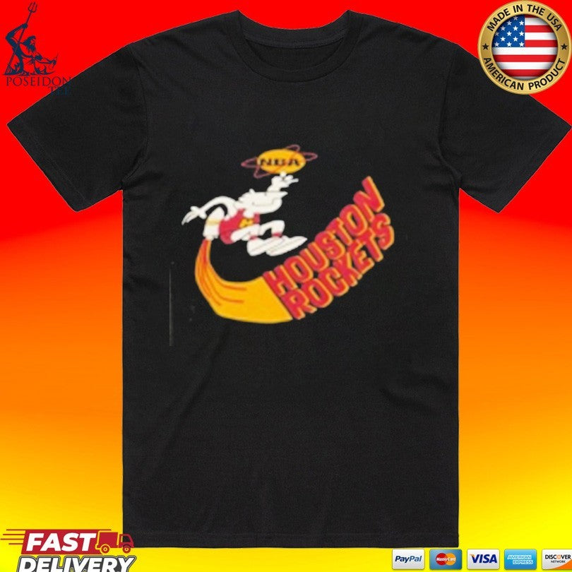 Houston Rockets Worn Logo Unisex