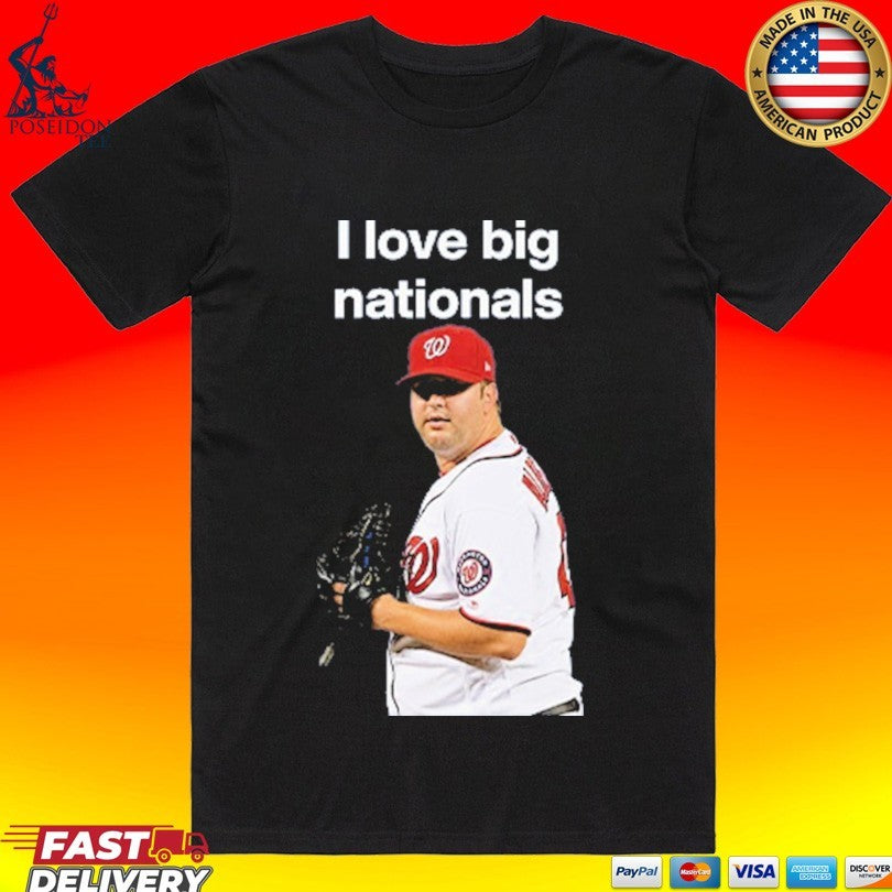 I Love Big Nationals Matt Albers Unisex