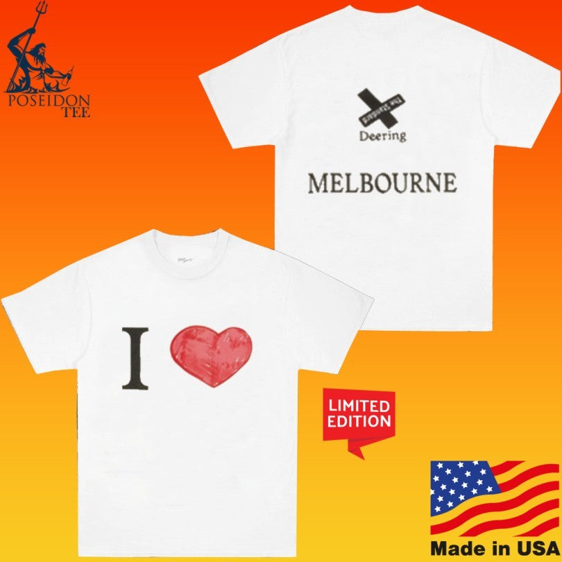 I Love Melbourne Unisex