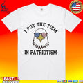 I Put the Tism in Patriotism Eagle Unisex