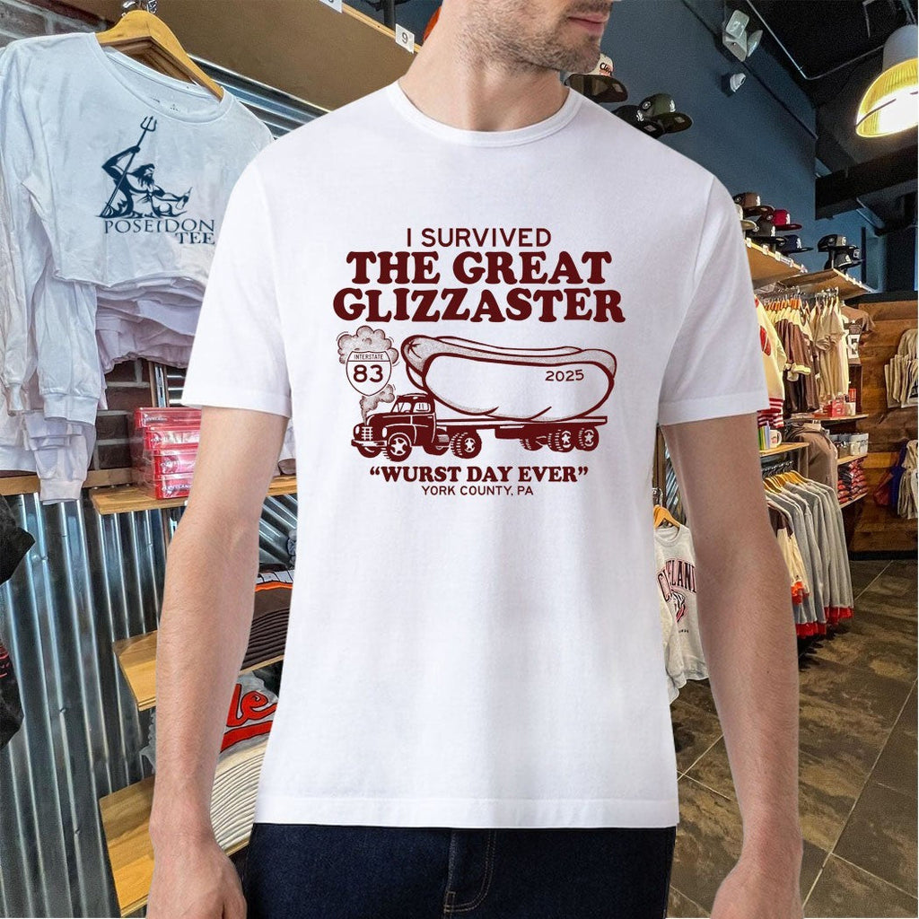 I Survived The Great Glizzaster Wurst Day Ever York County Pa Unisex