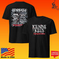 Ice Nine Kills Europe Psychos The Silver Scream A Thon Tour 2026 Tie Dye Unisex