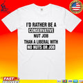 I’d Rather Be A Conservative Nut Job Than A Liberal With No Nuts Or Job Than A Liberal With No Nuts Or Job