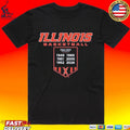 Illinois Basketball Final Fours Banner Unisex
