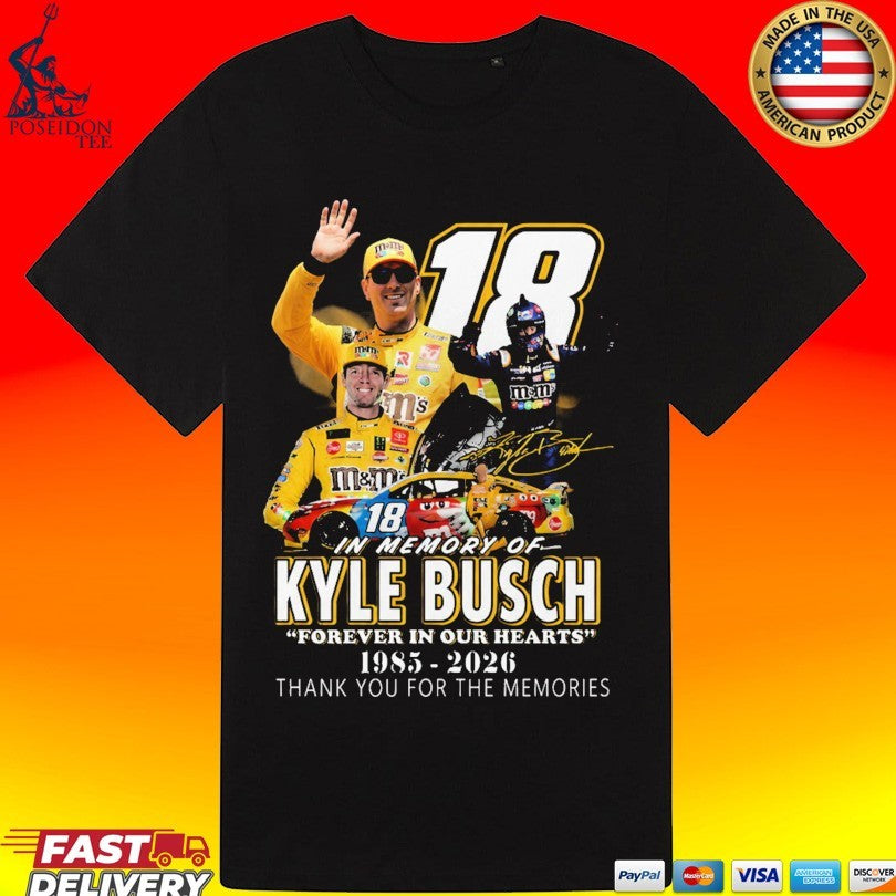 In Memory Of Kyle Busch 1985-2026 Unisex