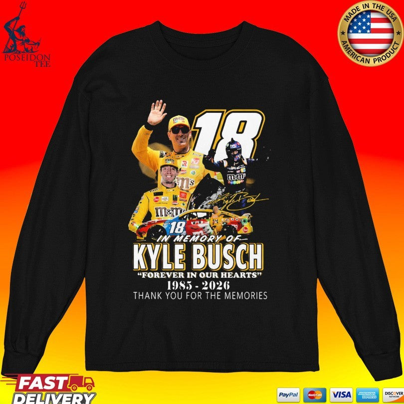 In Memory Of Kyle Busch 1985-2026 Unisex