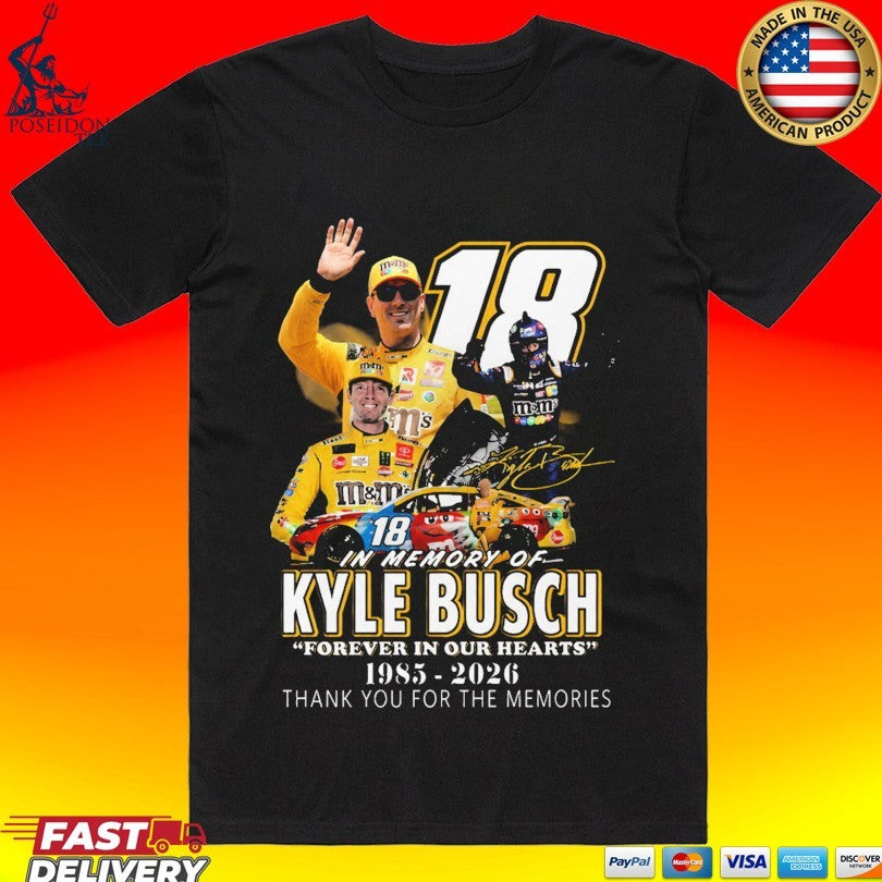 In Memory Of Kyle Busch 1985-2026 Unisex