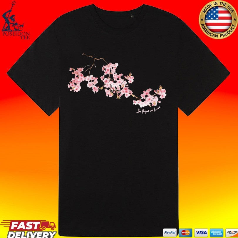 In Print We Trust Cherry Blossom Unisex