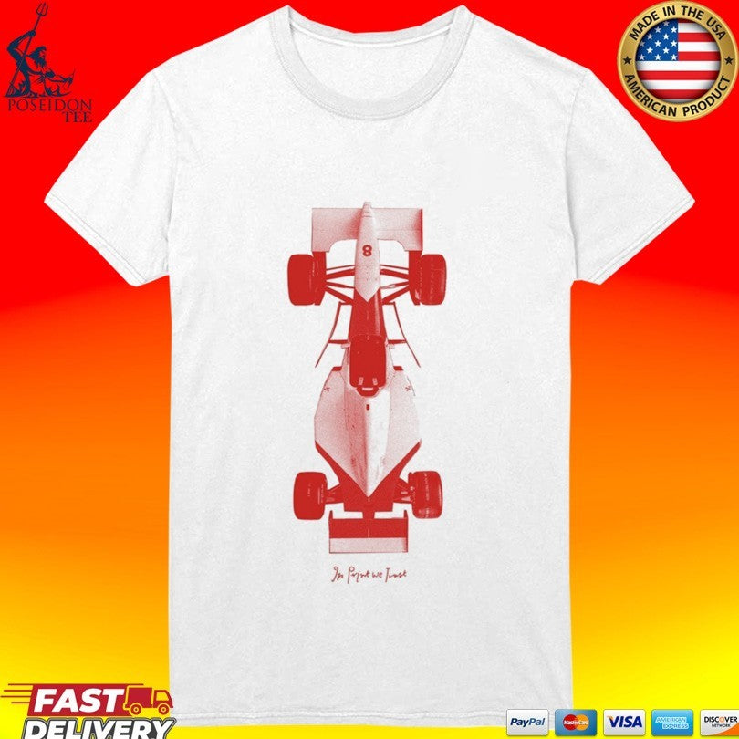 In Print We Trust Racing Car Unisex