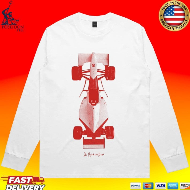 In Print We Trust Racing Car Unisex