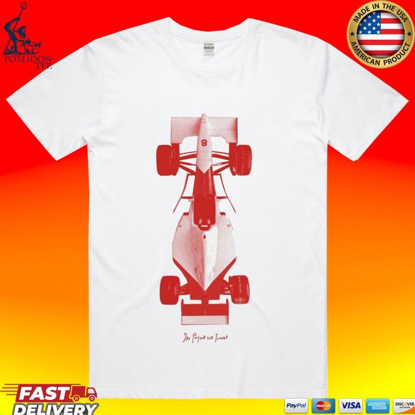 In Print We Trust Racing Car Unisex