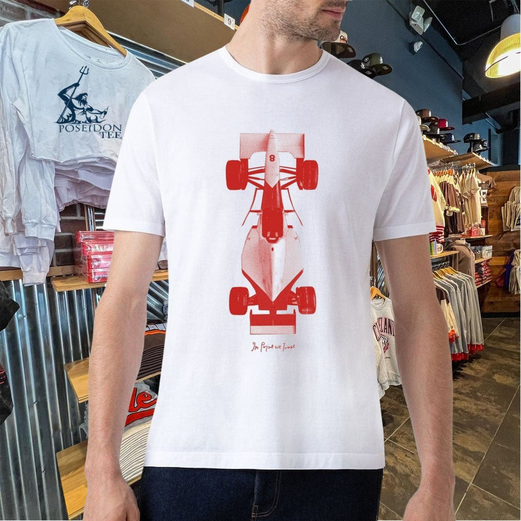 In Print We Trust Racing Car Unisex