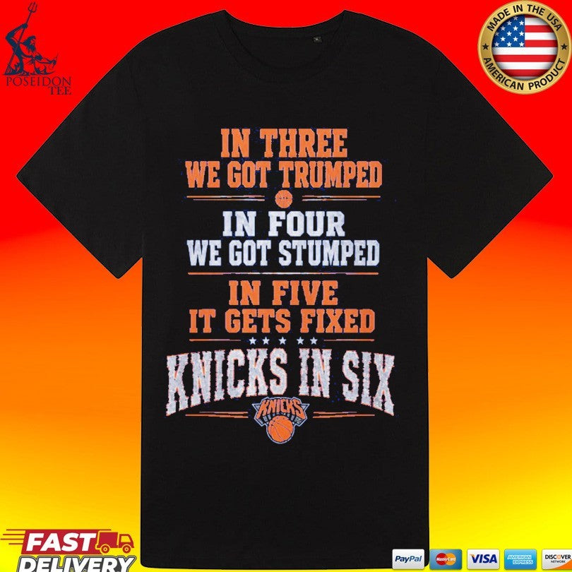 In Three We Got Trumped In Four We Got Stumped In Five It Gets Fixed Knicks In Six