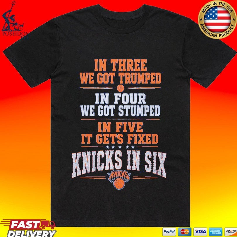 In Three We Got Trumped In Four We Got Stumped In Five It Gets Fixed Knicks In Six