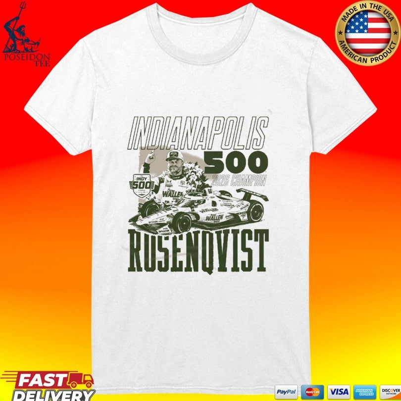 Indianapolis Indy 500 Winner Felix Rosenqvist 2026 Champion Unisex