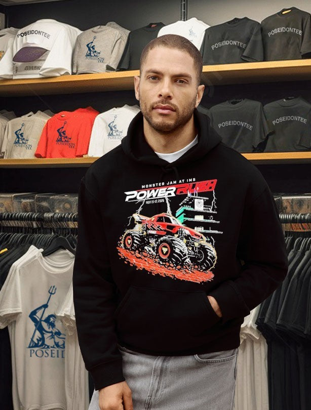Indianapolis Motor Speedway Monster Jam At Ims Power Rush 2026 Unisex