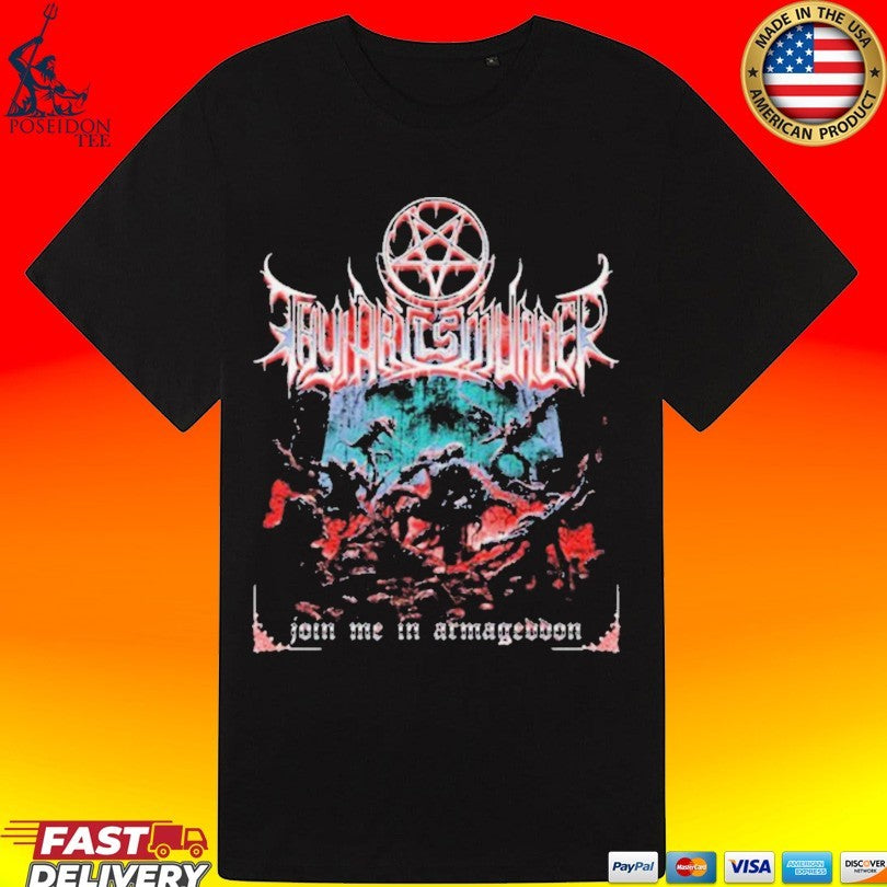 Indie Thy Art Is Murder Join Me In Armageddon Unisex