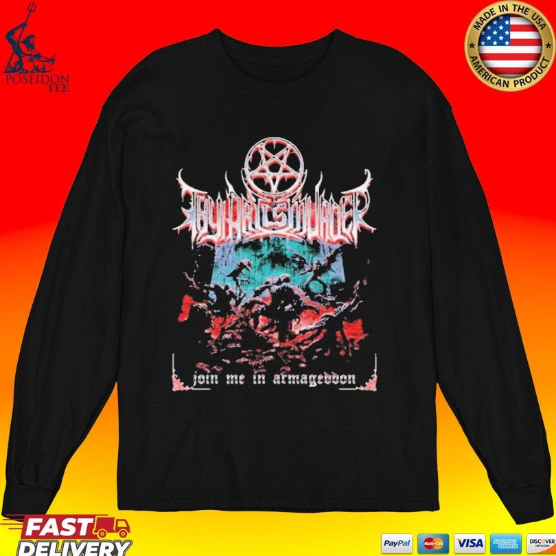Indie Thy Art Is Murder Join Me In Armageddon Unisex