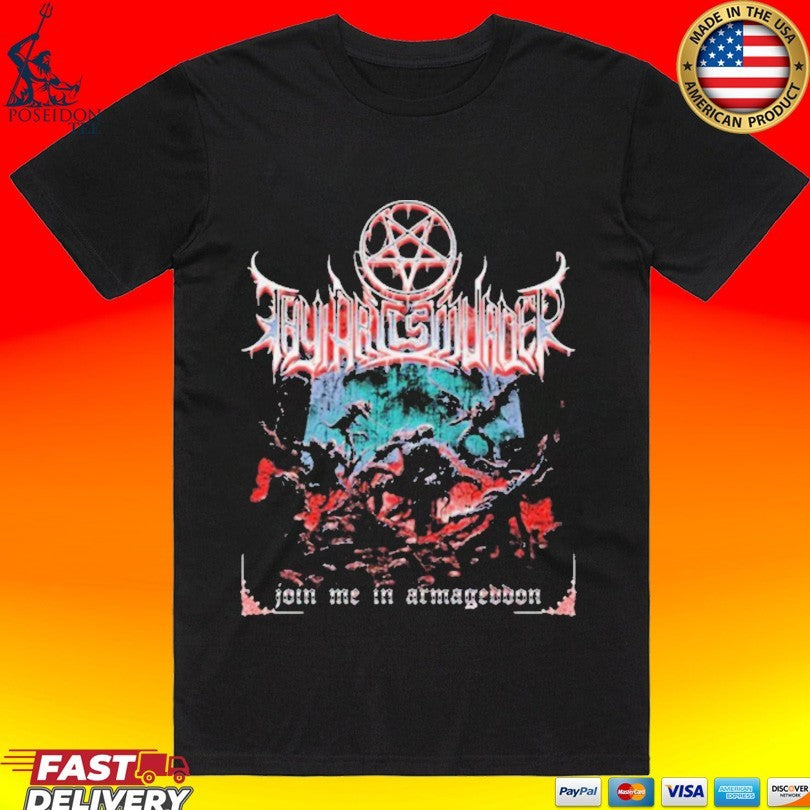 Indie Thy Art Is Murder Join Me In Armageddon Unisex