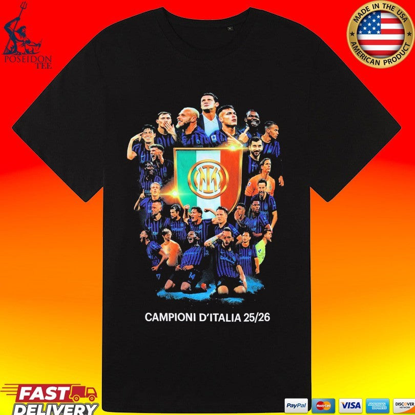 Inter Campioni D’italia 25 26 Unisex