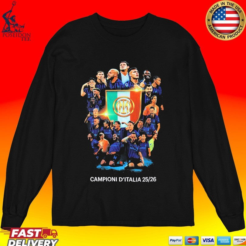 Inter Campioni D’italia 25 26 Unisex