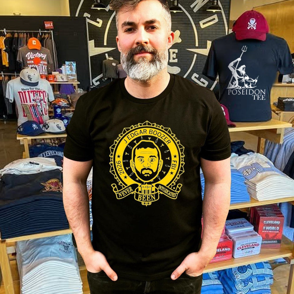 J Edgar Boozer Never Been Intoxicated Fbi 2026 Unisex