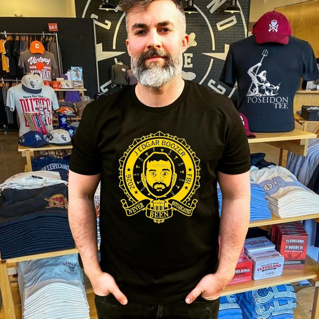 J Edgar Boozer Never Been Intoxicated Fbi 2026 Unisex