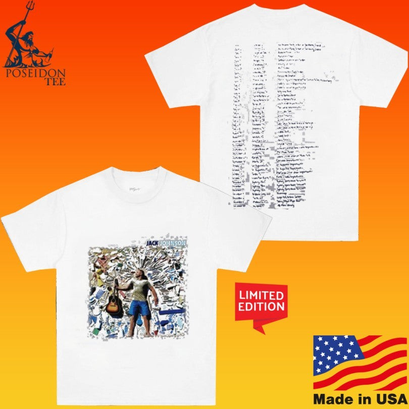 Jack Johnson Music 2017 Grey Tour Unisex