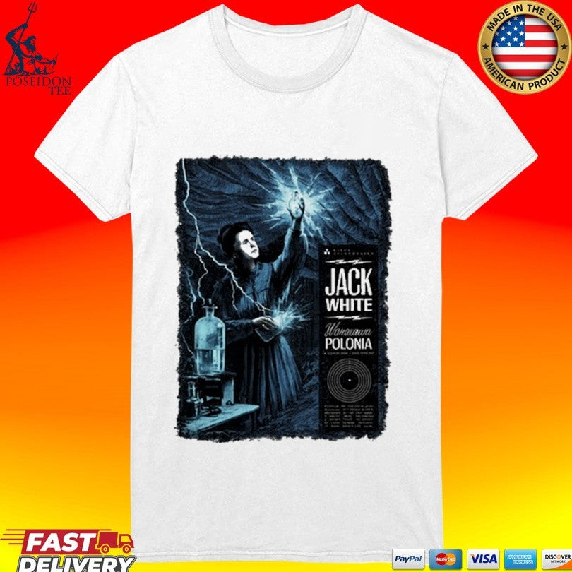 Jack White Klub Stodoła, Warsaw, Poland Tour June 1 2026 Unisex