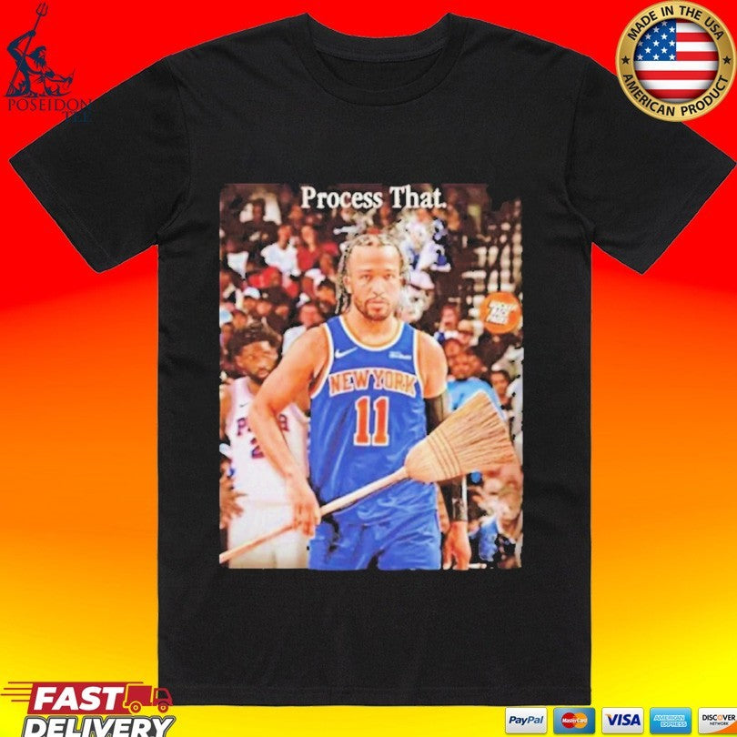 Jalen Brunson Process That Sweep Nba Playoffs Unisex