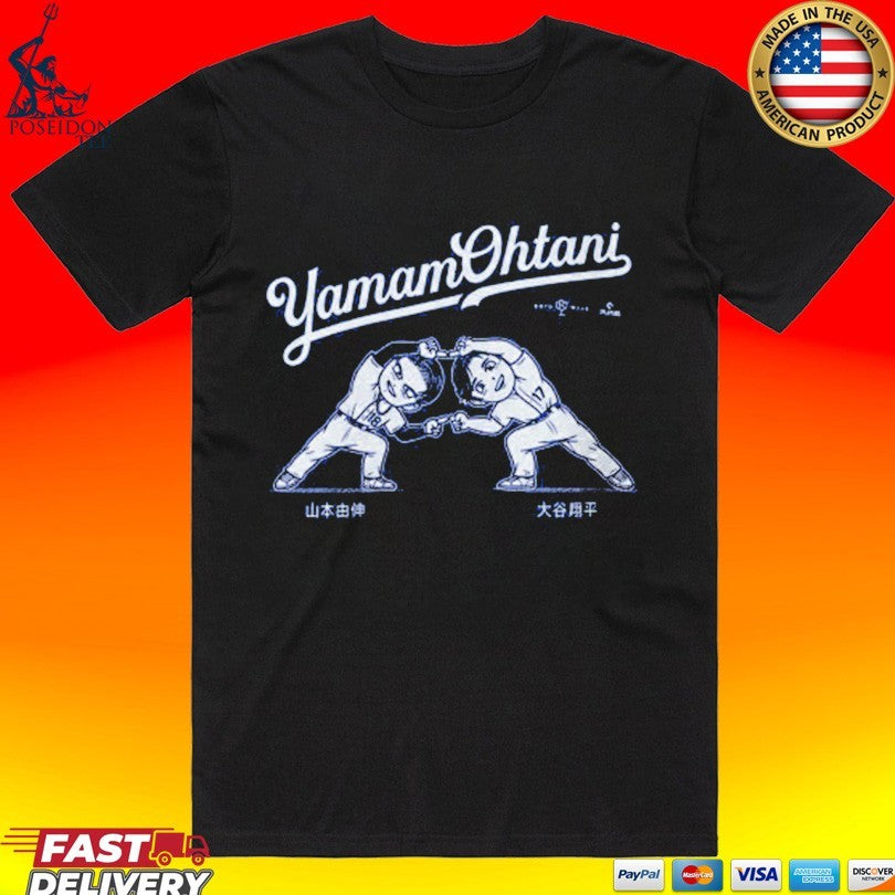 James Outman Yoshinobu Yamamoto x Shohei Ohtani Dodgers Unisex