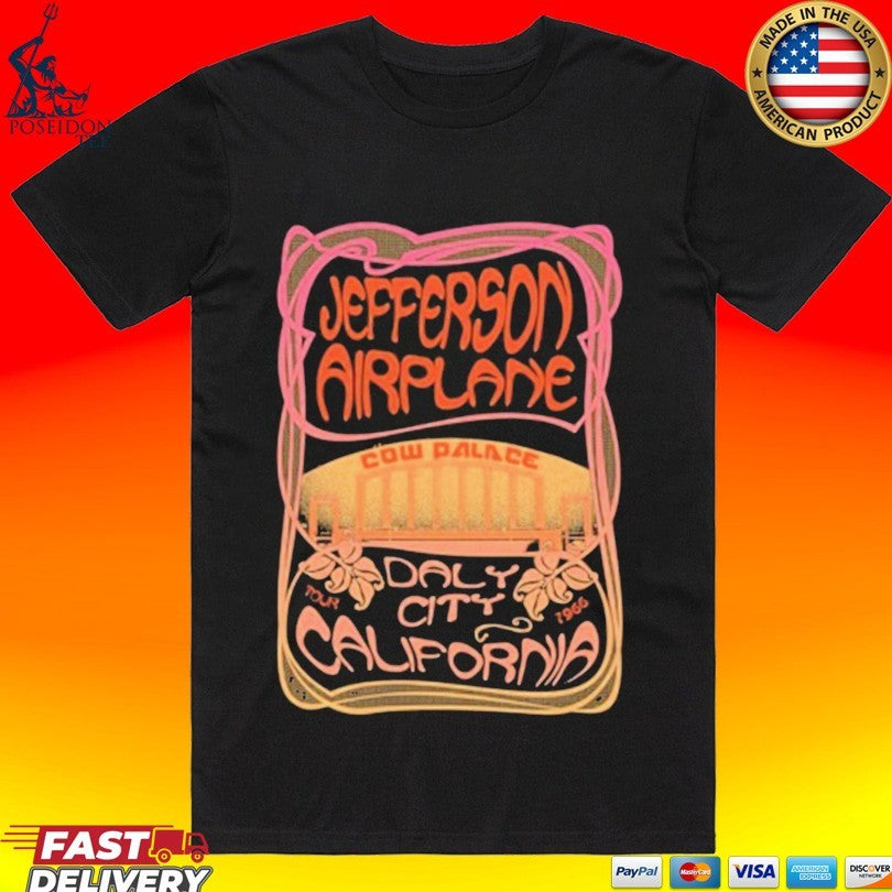 Jefferson Airplane Daly City California Tour Unisex