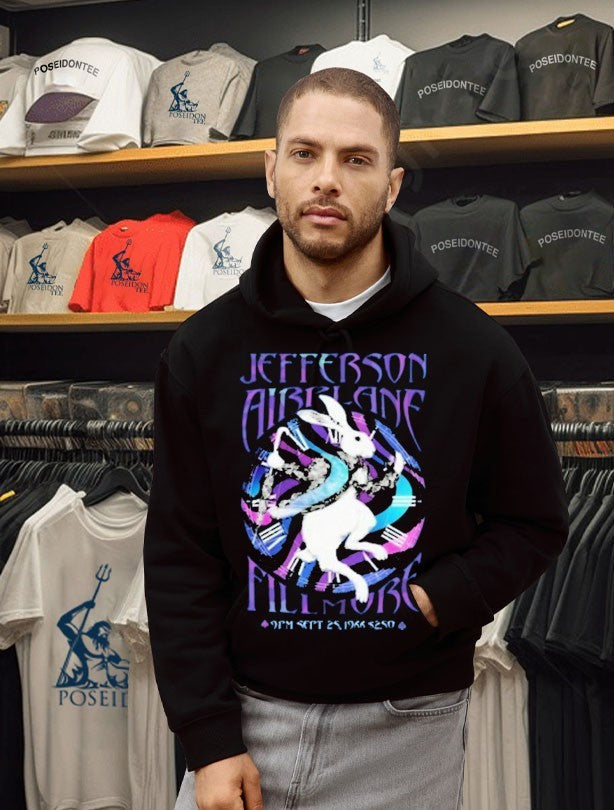 Jefferson Airplane White Rabbit Fillmore Unisex