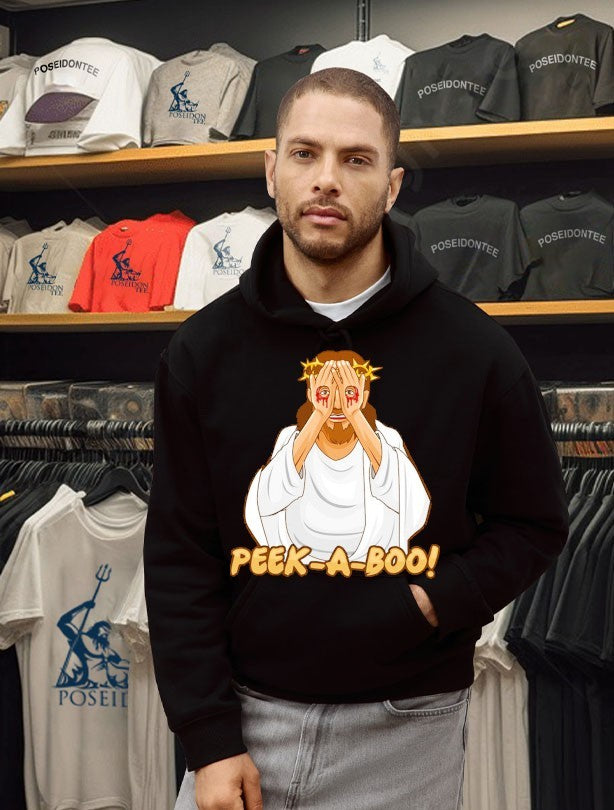 Jesus Peek A Boo Eyes Unisex