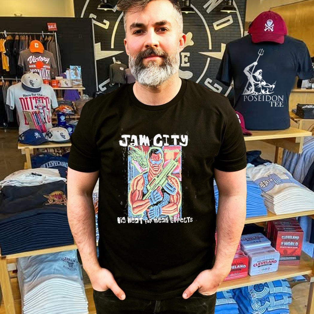 Jiberish Jam City Big Heart For Mean Strects Unisex