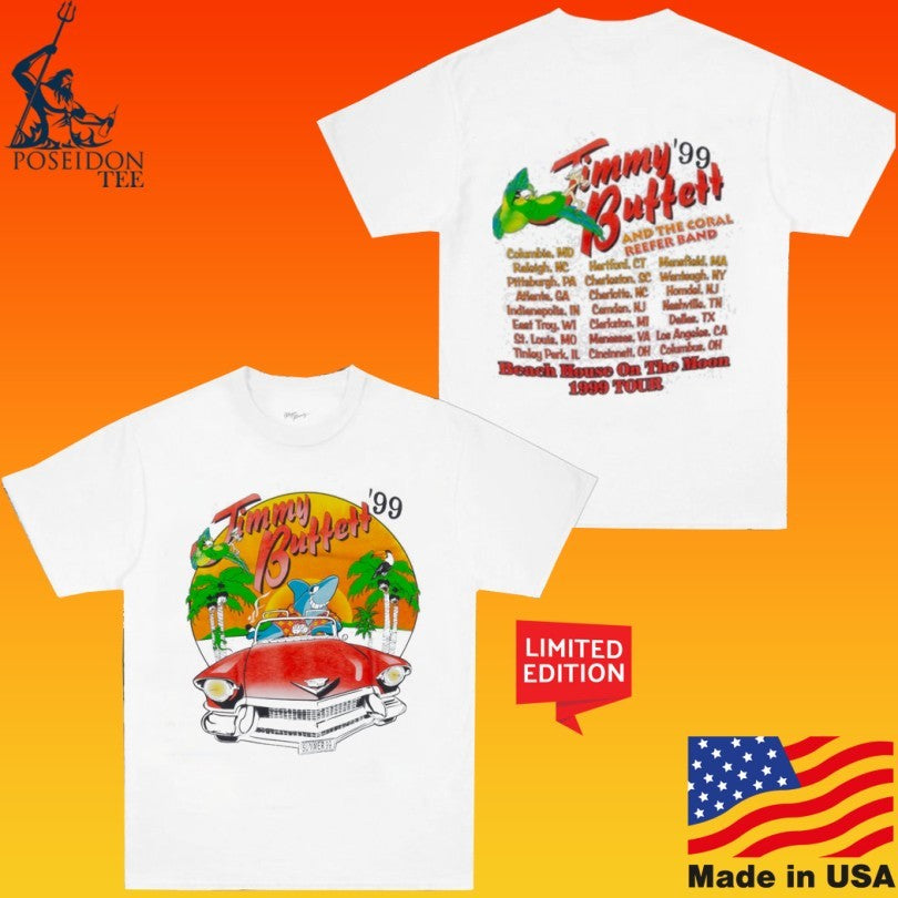 Jimmy Buffett Cadillac Summer 99′ Unisex