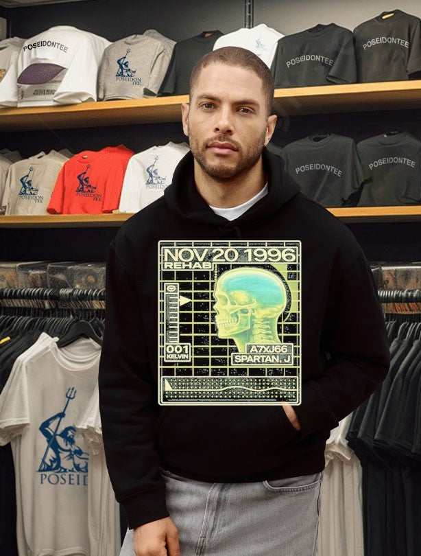 John Spartan Cryo Readout Demolition Man Inspired Retro Sci-fi Unisex