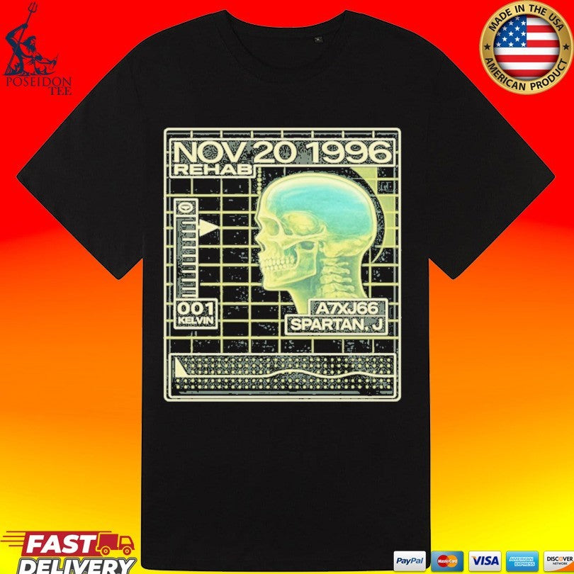 John Spartan Cryo Readout Demolition Man Inspired Retro Sci-fi Unisex