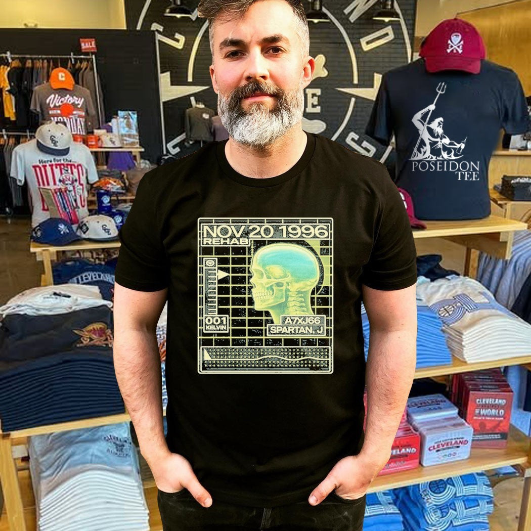 John Spartan Cryo Readout Demolition Man Inspired Retro Sci-fi Unisex