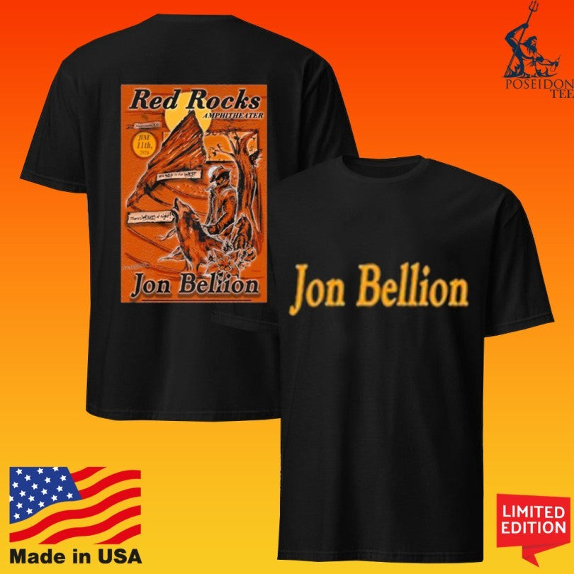 Jon Bellion Red Rocks June 11 2026 Unisex