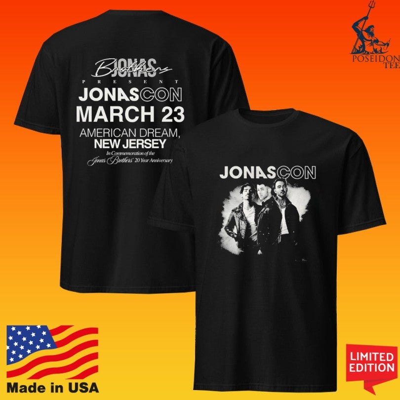 Jonas Brother Jonascon American Dream 20 Year Anniversary Unisex