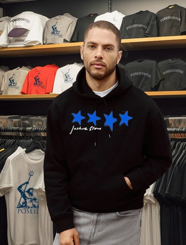Joshua Slone Thinking Too Much Stars Unisex