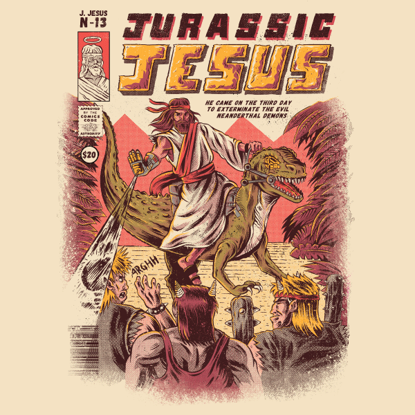 'Jurassic Jesus' Shirt Unisex