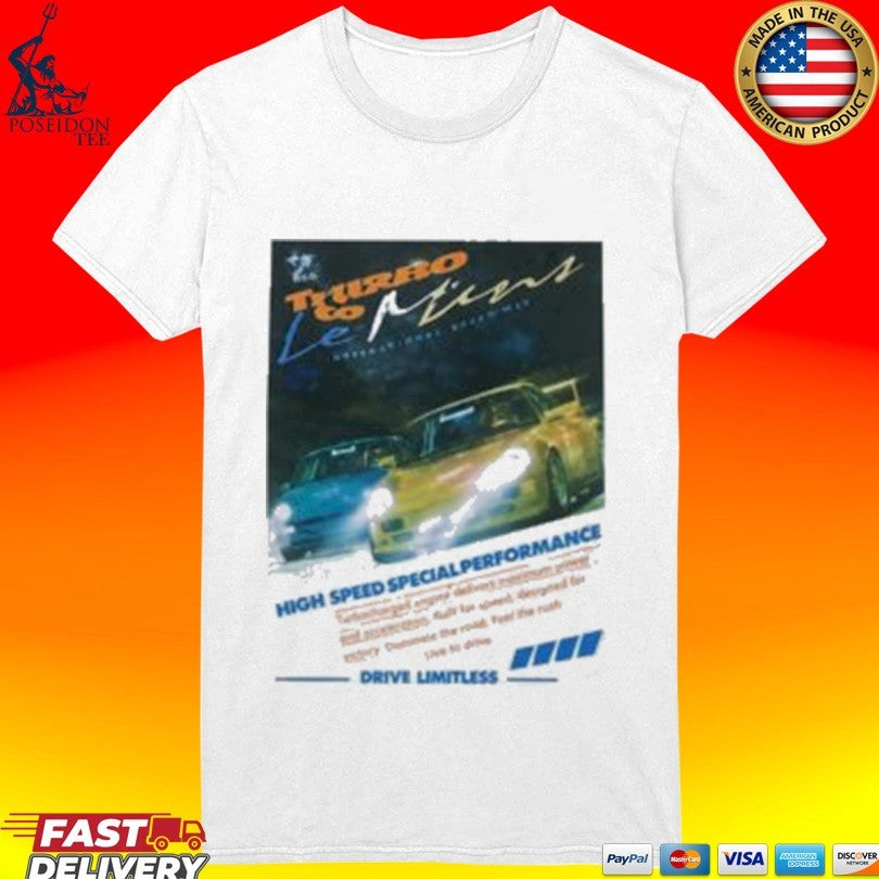 Justin Bieber Turbo Le Mans Drive Limitless Unisex