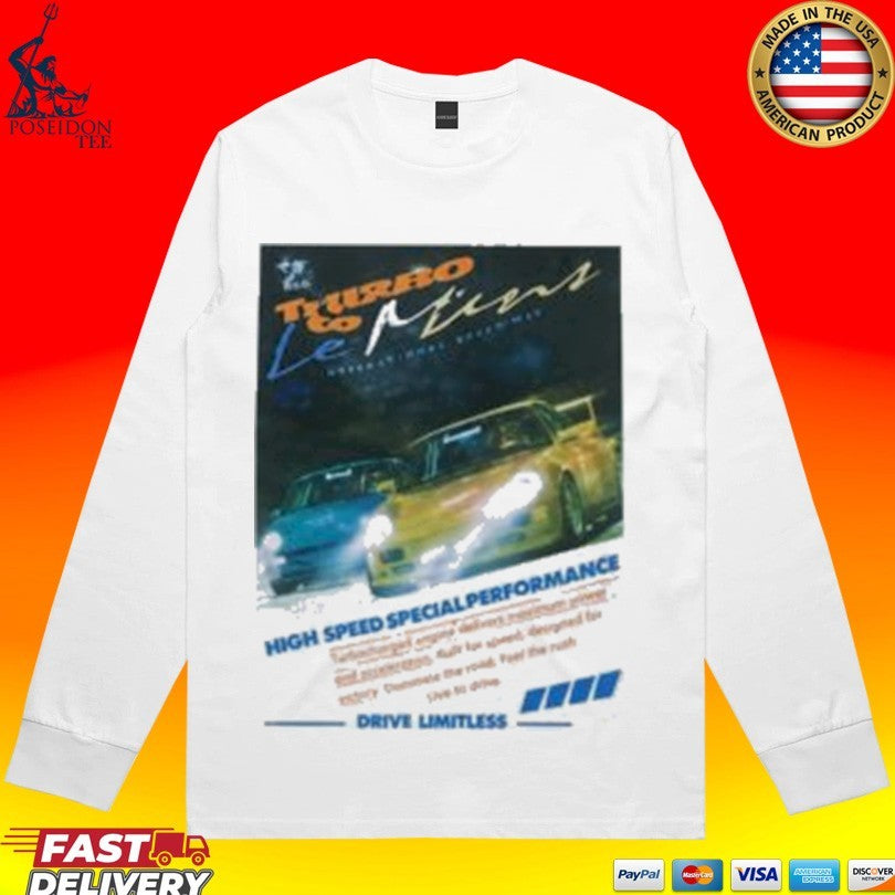 Justin Bieber Turbo Le Mans Drive Limitless Unisex